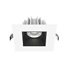 Lotus LED JXL-COB04-S15W-CCT-WH-4SR-SM-BK 15W 4" White LED Square Recessed CCT Selectable