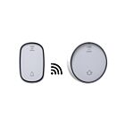 Lotus LED LBL-KDB-1 White Kinetic Doorbell - Set of Transmitter And Receiver