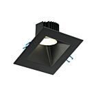 Lotus LED LD3S-3018K-5SSL-BK 15W 5" Black LED Square Sloped Regressed