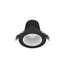 Lotus LED JXL-COB02-R09W-5CCT-BK-2RR-BF-WH 9W 2" Black LED Gimbal Recessed Light