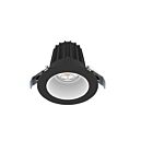 Lotus LED JXL-COB02-R09W-5CCT-BK-2RR-SM-WH 9W 2" Black LED Gimbal Recessed Light
