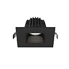 Lotus LED JXL-COB02-S08W-CCT-BK-2SR-BF-BK 8W 2" Black LED Square Recessed Light CCT Selectable