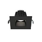 Lotus LED JXL-COB02-S08W-CCT-BK-2SR-SM-BK 8W 2" Black LED Square Recessed Light CCT Selectable