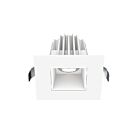 Lotus LED JXL-COB02-S08W-CCT-WH-2SR-SM-WH 8W 2" White LED Square Recessed Light CCT Selectable