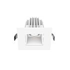 Lotus LED JXL-COB02-S08W-CCT-WH-2SR-BF-WH 8W 2" White LED Square Recessed Light CCT Selectable