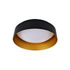 Lumifaro CL23P12 15W White/Black Flush Mount
