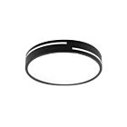 Lumifaro CLC-2011 24W White/Black Semi Flush Mount