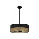 Quoizel Lighting QP6740MBK Alani 4-Lights 240W Pendant