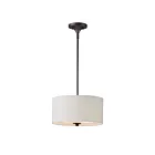 Maxim Lighting 10011OMOI Bongo 2-Lights 60W Oil Rubbed Bronze Semi-Flush Mount