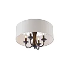 Maxim Lighting 10013OMOI Bongo 4-Lights 60W Oil Rubbed Bronze Semi-Flush Mount