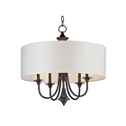 Maxim Lighting 10015OMOI Bongo 5-Lights 300W Oil Rubbed Bronze Pendant