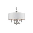 Maxim Lighting 10015WLSN Bongo 5-Lights 300W Satin Nickel Pendant
