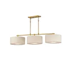 Maxim Lighting 10017OMNAB Bongo 3-Lights 180W Natural Aged Brass Pendant