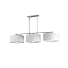 Maxim Lighting 10017WLSN Bongo 3-Lights 180W Satin Nickel Pendant