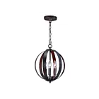 Maxim Lighting 10030OI Provident 3-Lights 180W Oil Rubbed Bronze Pendant