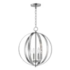Maxim Lighting 10031SN Provident 4-Lights 240W Satin Nickel Pendant