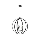 Maxim Lighting 10032BK Provident 5-Lights 300W Black Pendant