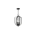 Maxim Lighting 10033BK Provident 3-Lights 180W Black Incandescent Chandelier