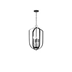 Maxim Lighting 10034BK Provident 4-Lights 240W Black Incandescent Chandelier