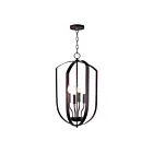 Maxim Lighting 10034OI Provident 4-Lights 240W Oil Rubbed Bronze Incandescent Chandelier