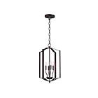 Maxim Lighting 10036OI Provident 4-Lights 240W Oil Rubbed Bronze Pendant