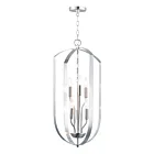 Maxim Lighting 10039SN Provident 6-Lights 360W Satin Nickel Incandescent Chandelier