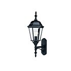 Maxim Lighting 1003BK 1-Light 60W Black Outdoor Wall Light