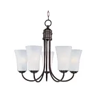 Maxim Lighting 10045FTOI Logan 5-Lights 300W Oil Rubbed Bronze Incandescent Chandelier