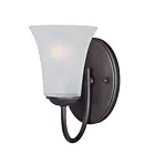 Maxim Lighting Logan 10051FTOI 1-Light 60W Oil Rubbed Bronze Vanity Light