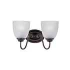 Maxim Lighting Stefan 10072FTOI 2-Lights 60W Oil Rubbed Bronze Vanity Light