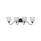 Maxim Lighting Stefan 10074FTOI 4-Lights 60W Oil Rubbed Bronze Vanity Light