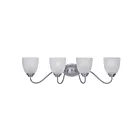 Maxim Lighting Stefan 10074FTSN 4-Lights 60W Satin Nickel Vanity Light