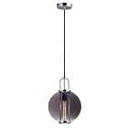 Maxim Lighting 10084MSKPN Minaret 1-Light 60W Polished Nickel Pendant