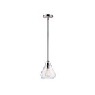 Maxim Lighting 10091CLSN Dianne 1-Light 60W Satin Nickel Pendant