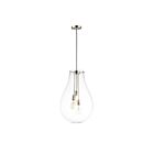 Maxim Lighting 10164CLSN Gourd 3-Lights 180W Satin Nickel Pendant