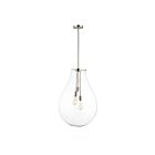 Maxim Lighting 10166CLSN Gourd 3-Lights 180W Satin Nickel Pendant