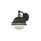 Maxim Lighting Portside 10182OIAB Oil Rubbed Bronze/Antique Brass 60W Outdoor Wall Mount