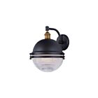 Maxim Lighting Portside 10186OIAB Oil Rubbed Bronze/Antique Brass 60W Outdoor Wall Mount