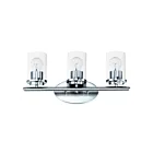 Maxim Lighting Corona 10213CLPC 3-Lights 60W Polished Chrome Vanity Light