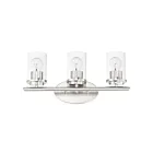Maxim Lighting Corona 10213CLSN 3-Lights 60W Satin Nickel Vanity Light