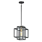 Maxim Lighting 10246BKSBR Liner 1-Light 60W Black/Satin Brass Pendant