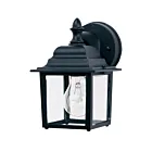 Maxim Lighting Builder Cast 1025BK Black 60W Outdoor Wall Mount