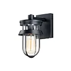 Maxim Lighting Breakwater 10265CLBK Black 60W Outdoor Wall Mount