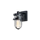 Maxim Lighting Breakwater 10265CLBK Black 60W Outdoor Wall Mount