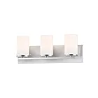 Maxim Lighting Lateral 10283SWSN 3-Lights 60W Satin Nickel Vanity Light