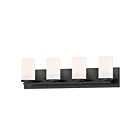 Maxim Lighting Lateral 10284SWBK 4-Lights 60W Black Vanity Light