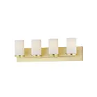 Maxim Lighting 10284SWSBR 4-Lights 240W Satin Brass Bath Vanity Light