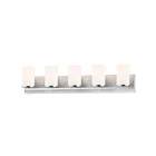 Maxim Lighting Lateral 10285SWSN 5-Lights 60W Satin Nickel Vanity Light