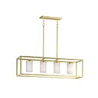 Maxim Lighting 10288SWSBR 4-Lights 240W Satin Brass Pendant