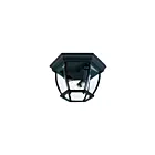 Maxim Lighting 1029BK Crown Hill 3-Lights 40W Black Flush Mount